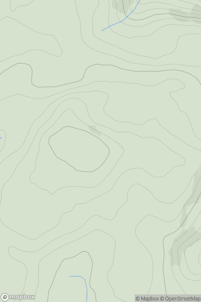 Thumbnail image for Cold Law [Northumberland] [NT923030] showing contour plot for surrounding peak
